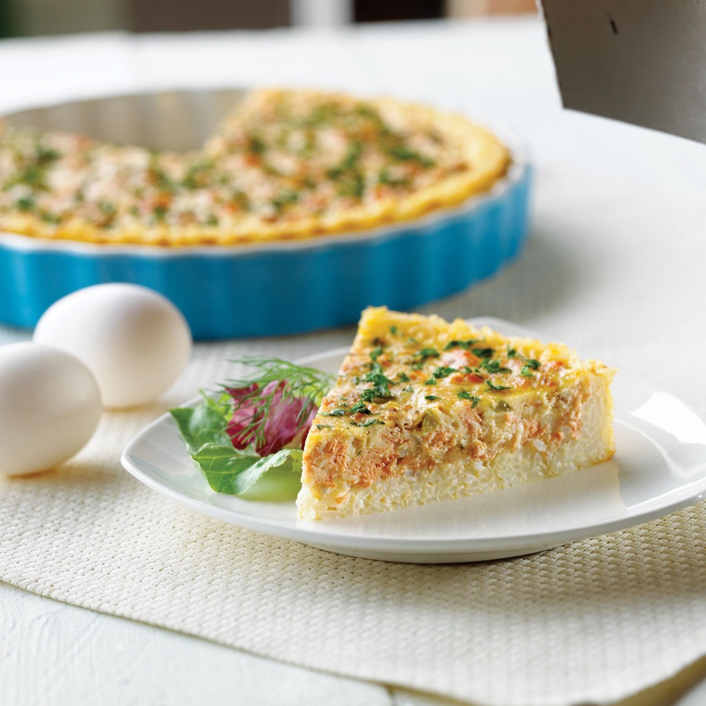 Salmon and Dill Pie